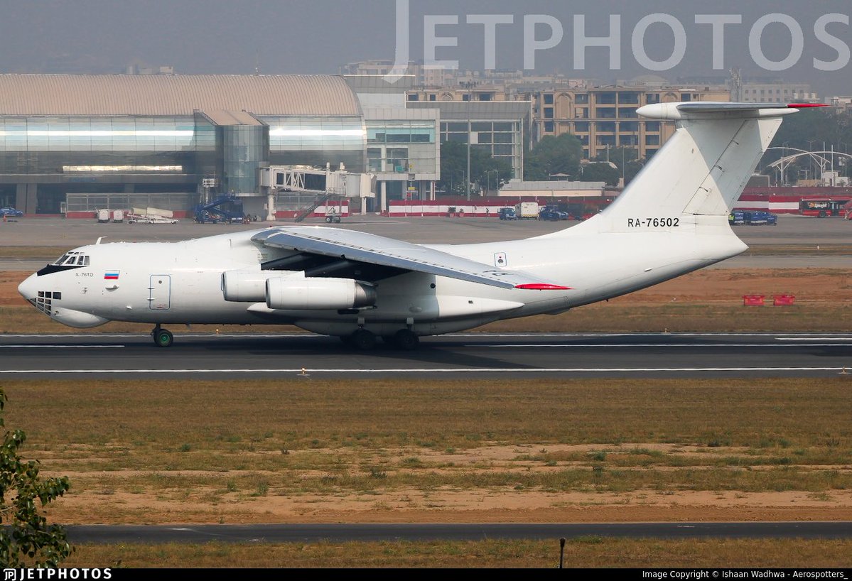 An OFAC-sanctioned 🇷🇺 Aviacon Zitotrans IL-76TD cargo aircraft