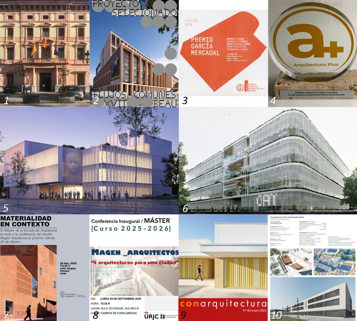 2025. Resumen gráfico
#arquitectura #zaragoza #rehabilitacion #sostenibilidad #universidad