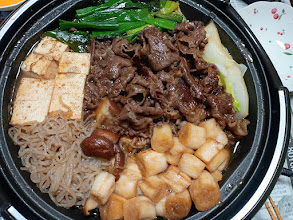 帰宅したら甥っ子らが遊びに来てたので急遽晩ご飯はすき焼きになったんご🍖🍲🍚(‾・ω・‾)b 