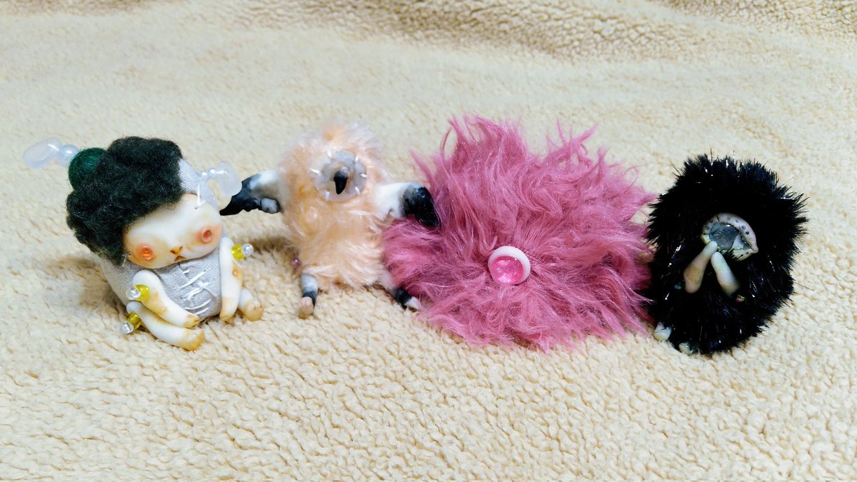 今回もMARWYさん(@MARWY_MARWY )のぬいぐるみ達が届きました🥹💕 お