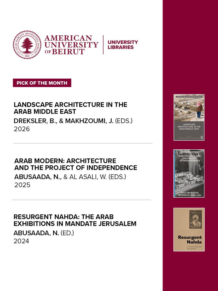 AUB Libraries tweet media