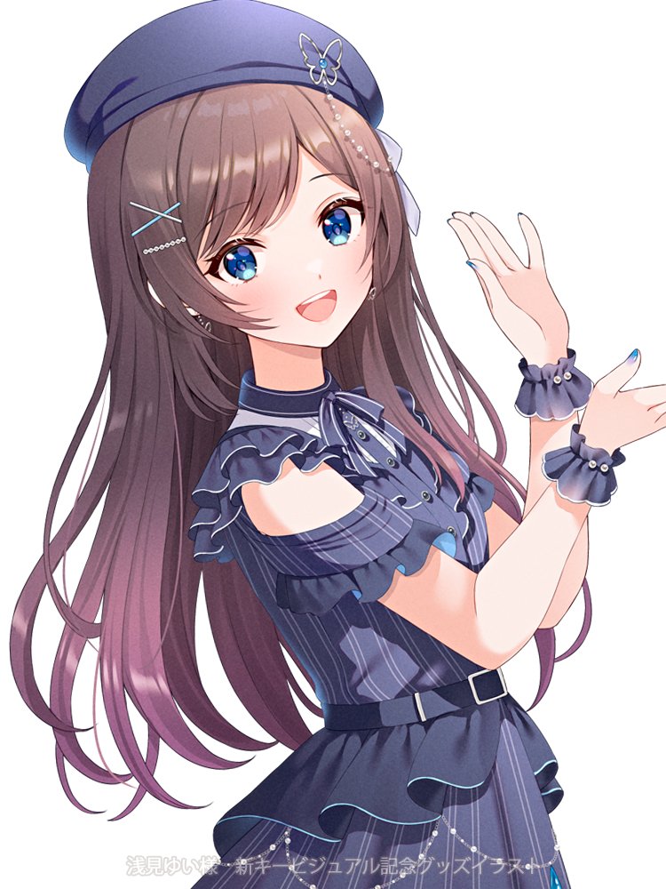 遅くなりましたが、浅見ゆい様(#y_asm)の新KV記念グッズイラストを2点担当させて頂いております✨ 