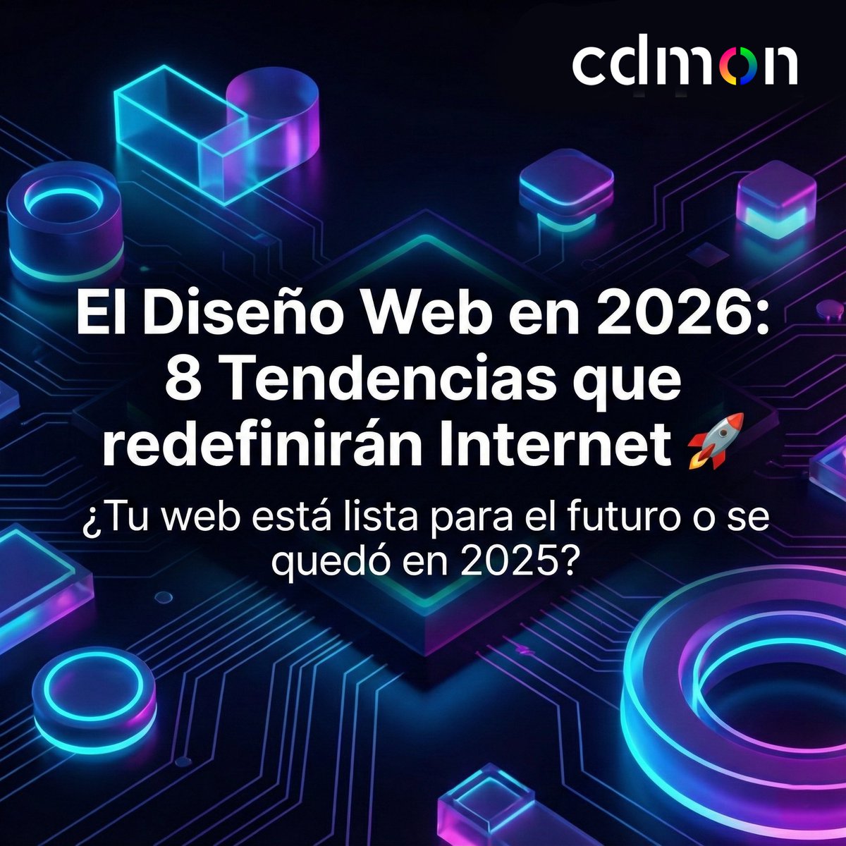 cdmon's tweet photo. Las webs estáticas tienen fecha de caducidad. 📉

Para 2026, la IA y la sostenibilidad van a reescribir las reglas de Internet. Lo que viene es inmersivo, rápido y "vivo".

Aquí van 8 tendencias de diseño web que necesitas conocer antes que tu competencia. 🧵👇

#WebDesign #cdmon https://t.co/Db72F6UbV0