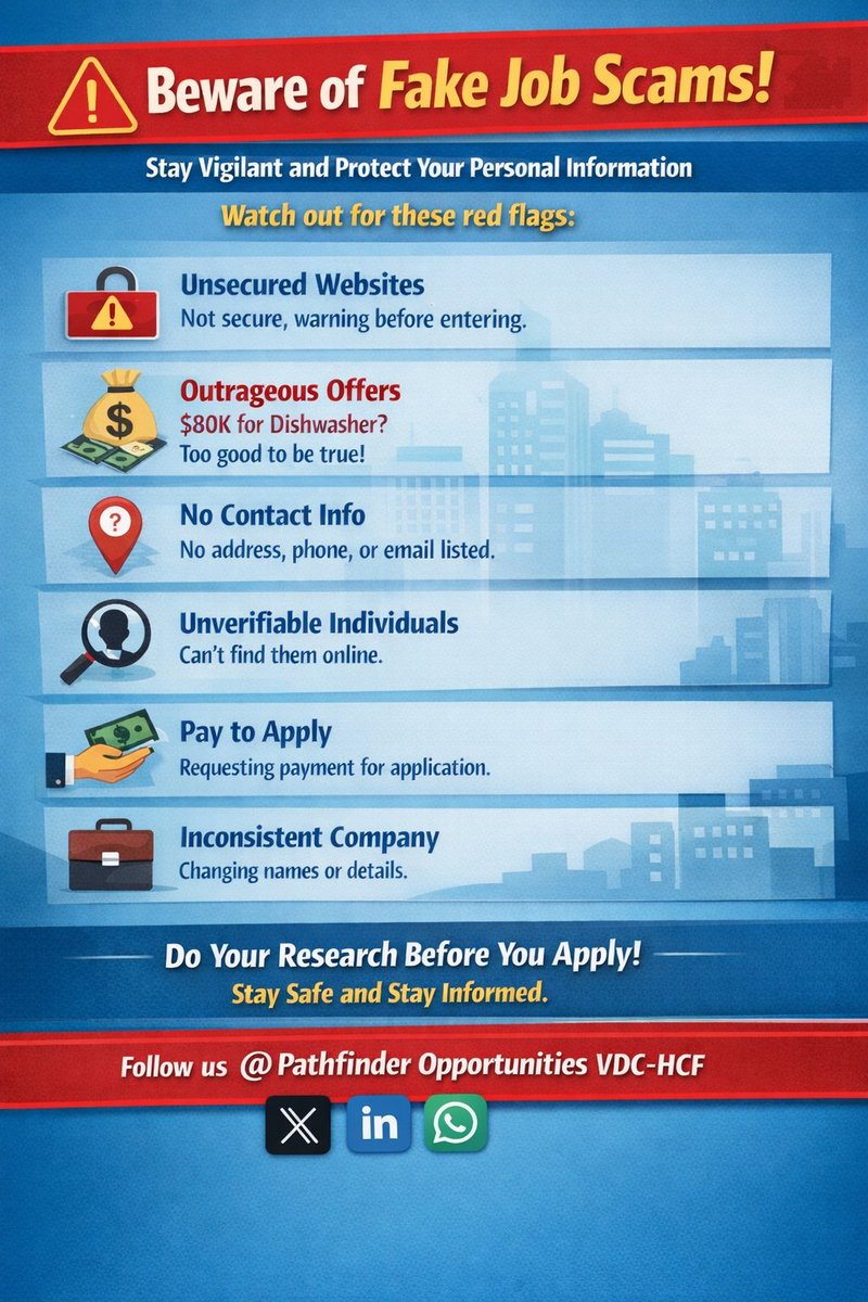 Pathfinder Opportunities VDC HCF tweet media