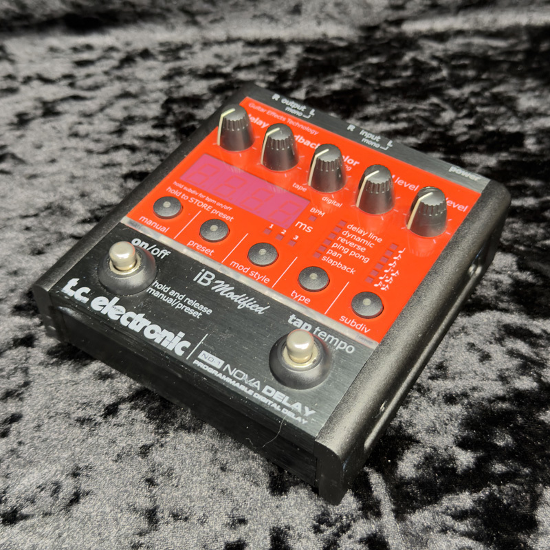 ギター tc electronic Nova Delay IB MODIFIED TC ELECTRONIC / NOVA DELAY iB MODIFIED 中古ございます