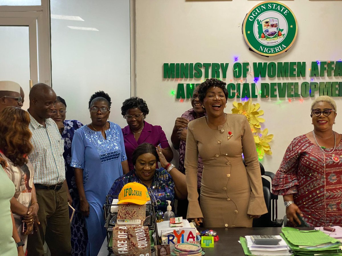 hon_motunrayo's tweet image. A meaningful start to the year as we received the NFWP-SU team on a courtesy visit, reflecting on shared wins and reaffirming our commitment to women empowerment across the State.

#motunrayoadijat #NFWP