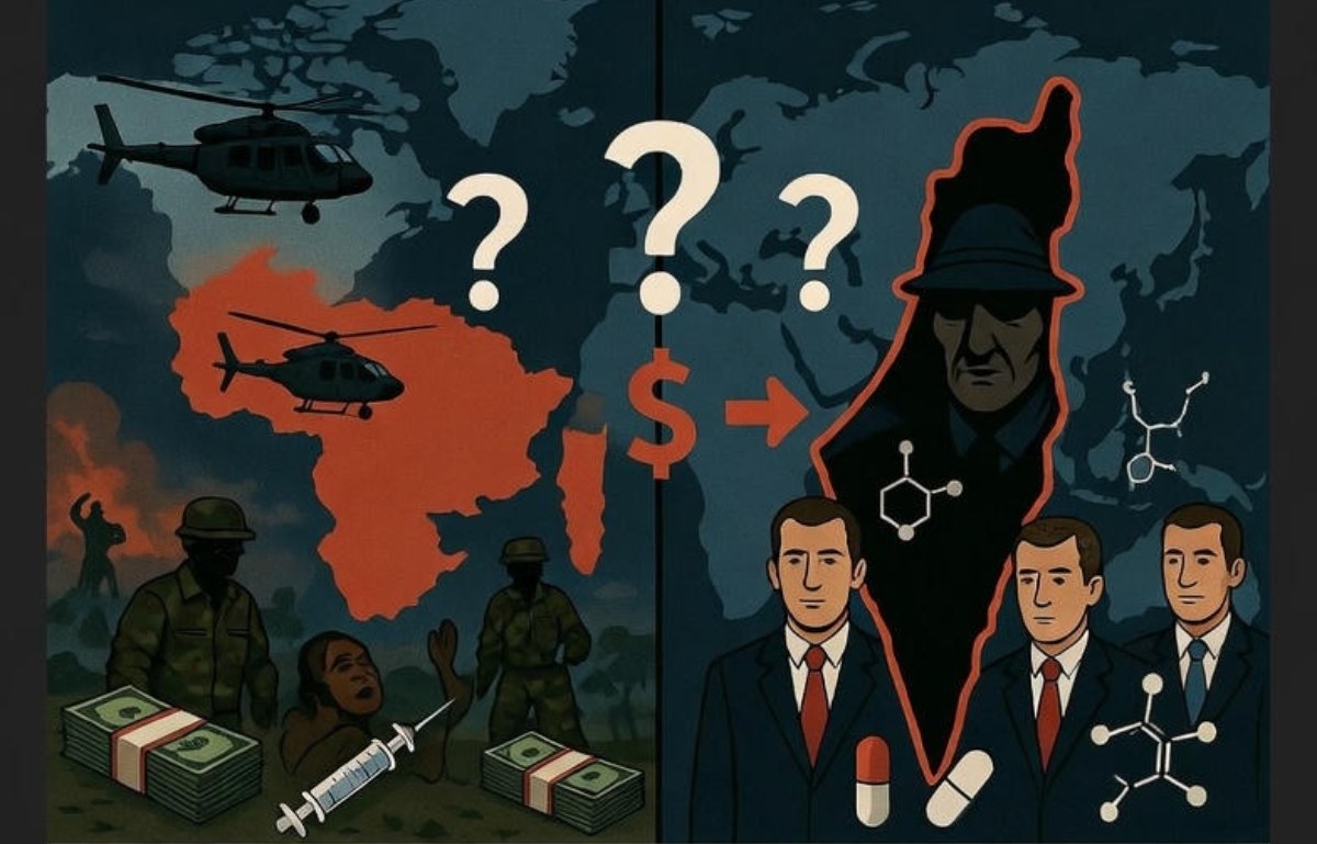 Si les USA interviennent militairement au Venezuela pour "combattre le narcotrafic" (comme ils l'ont fait contre Maduro), alors quid d'une intervention en Israël, plaque tournante historique du trafic d'ecstasy et MDMA par des réseaux criminels organisés ? 
🤔 Double standard ?