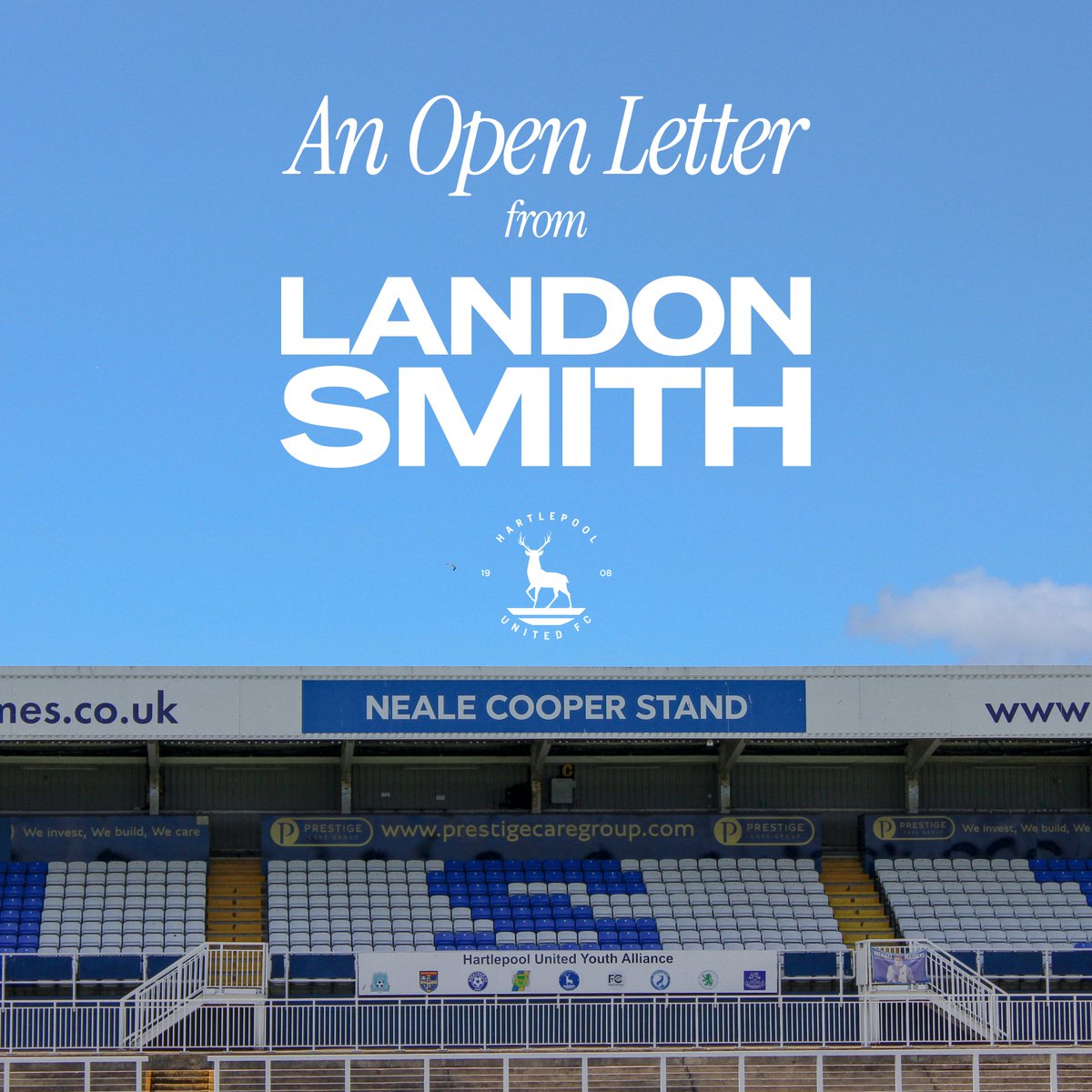 Official_HUFC's tweet image. An Open Letter from Landon Smith.

#HUFC 

➡️ hartlepoolunited.co.uk/an-open-letter…