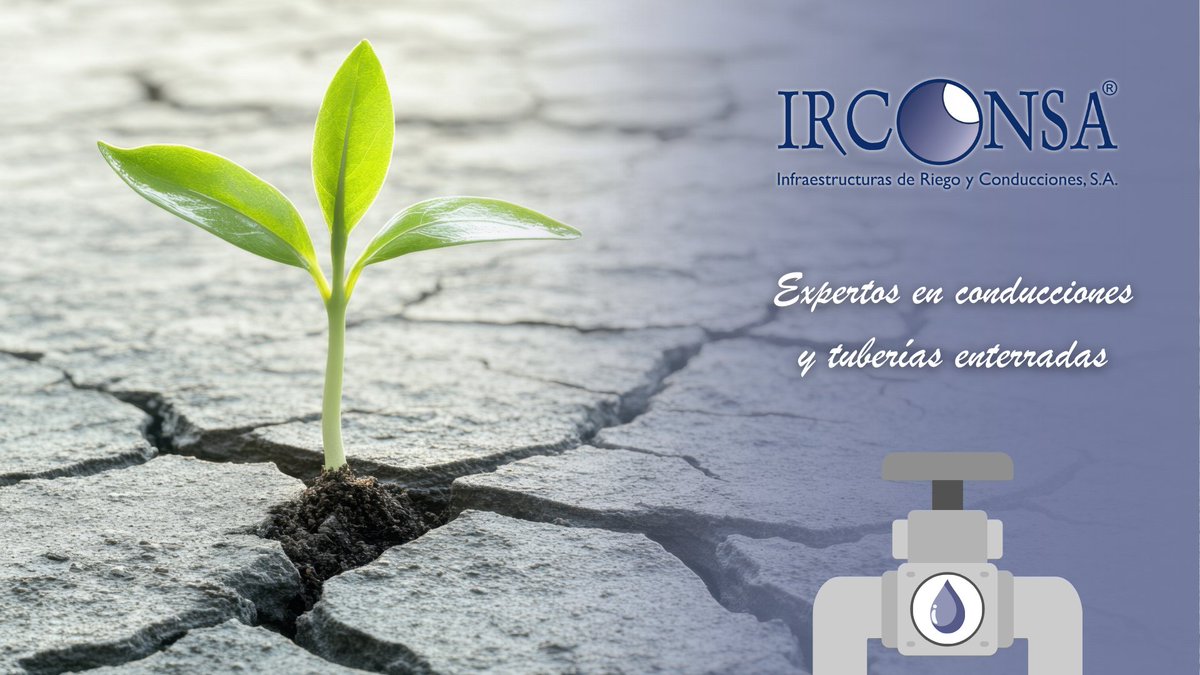 En Irconsa, llevamos el agua allá donde lo necesites... 

Somos especialistas en sistemas de riego, conducciones y tuberías enterradas, equipos de bombeo y sistemas de automatización y control del riego.

➡ irconsa.com / 983 55 94 11

#irconsa #regadío #riego