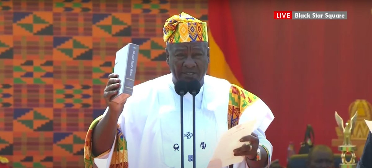 Kitcher_Gabriel's tweet photo. Today, 7th January, marks one year since H.E John Mahama assumed office. At this stage, I believe he has made notable efforts.

This is not political commentary but an observation of Ghana’s progress.  My hope is that future leaders, regardless of party, keep Ghana moving forward https://t.co/AKsFb6lmkm
