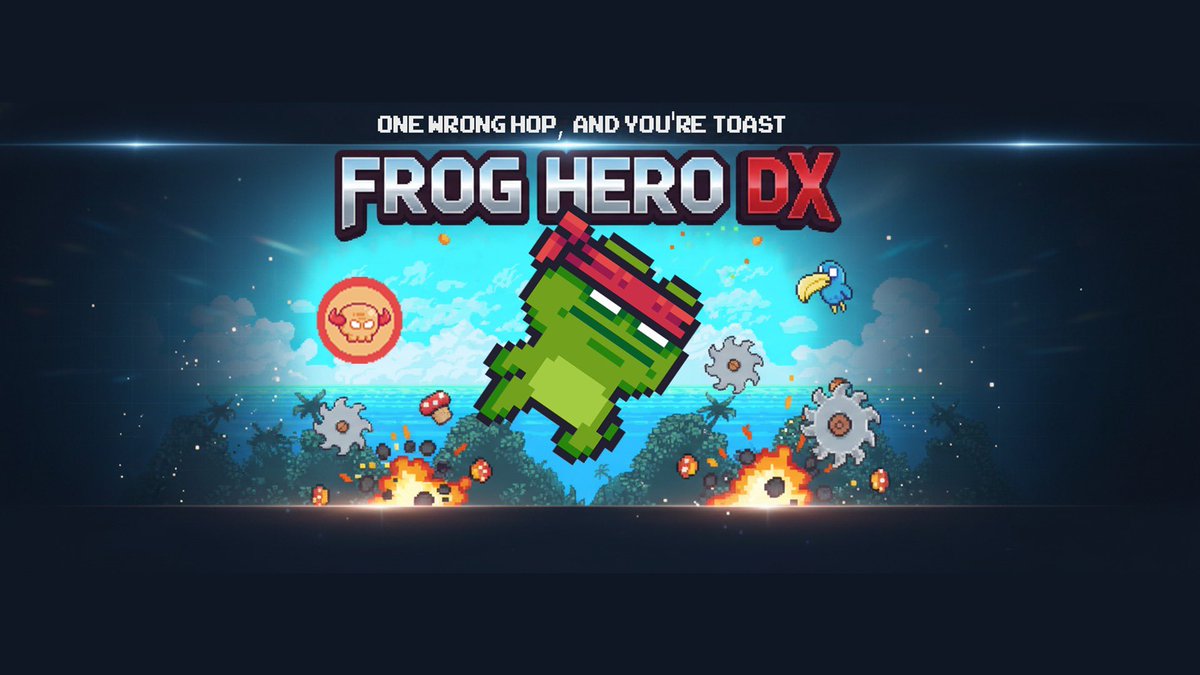 #FrogHeroDX GIVEAWAY ☺️

🎁 Prizes:
1x Xbox Series X/S Key
1x Xbox One Key
1x Windows PC Key

To Win:
❤️ Like
🔁 Repost
👤 Follow <a href="/marcelreise11/">Marci‘s Life</a> &amp; <a href="/AvgamGames/">AVGAM</a>
🔖 Comment with:
 👉 your Platform
 👉 tag a friend 

⏰ Ends: Tuesday (13.01.) – 20:00 CET
🍀 Good luck!