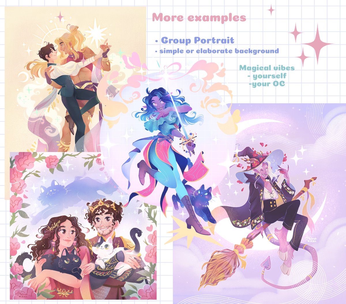✨ Commissions are Open ! ✨
Here's my new commission sheet freshly updated. Please contact me by email for any request or if you have questions 💛