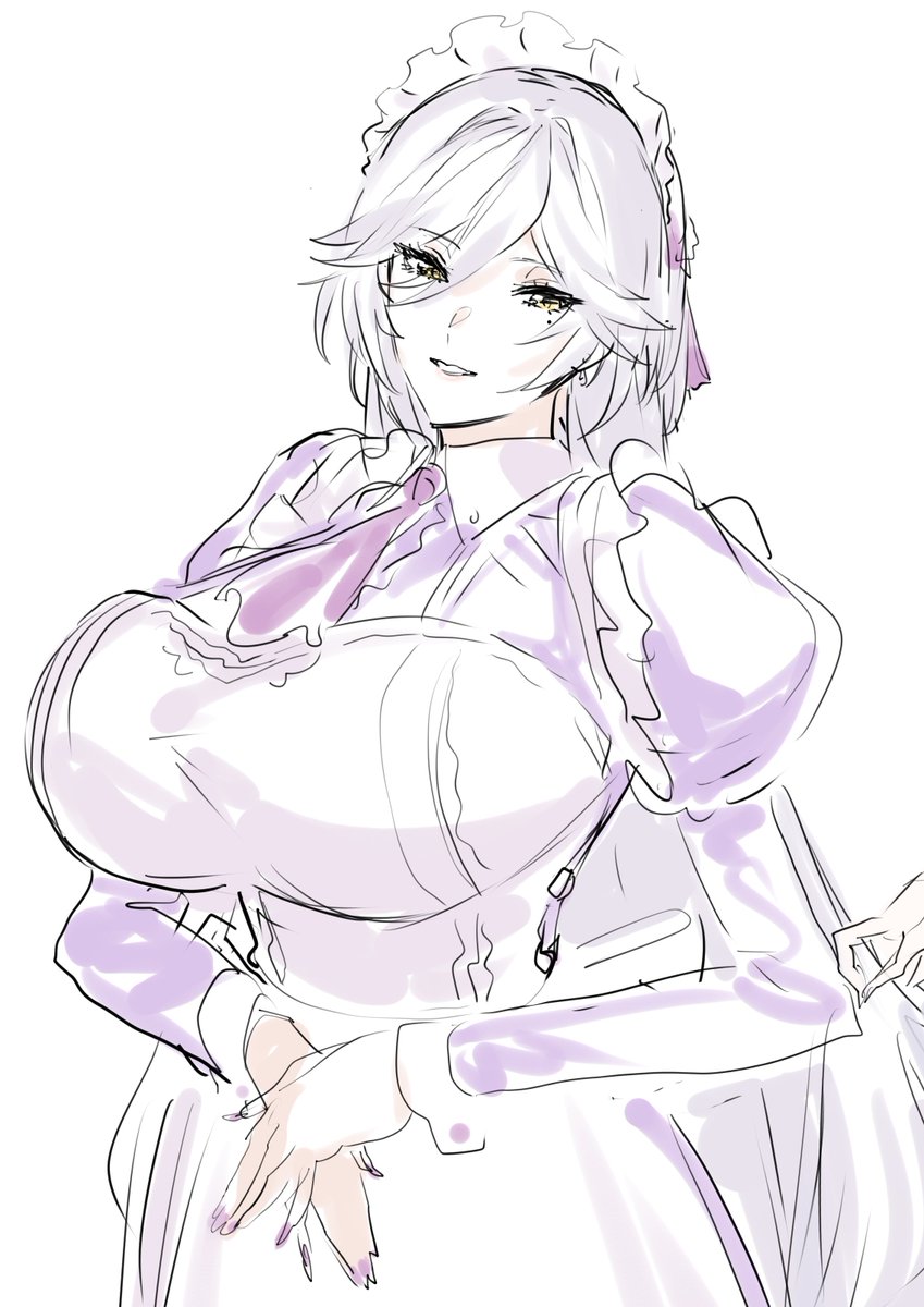 デカメイドおっぱいぬくぬく希望 