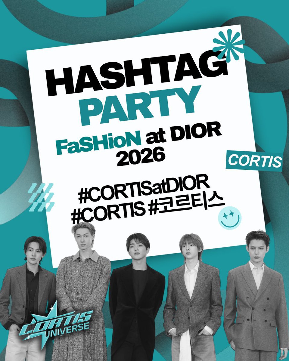cortis_crave's tweet image. [HASHTAG PARTY] 🤍

CORTIS gracing the DIOR S/S 2026 Event!
TIME TO TREND — DROP THE TAGS!

FaSHioN at DIOR 2026
#CORTISatDIOR
#CORTIS #코르티스