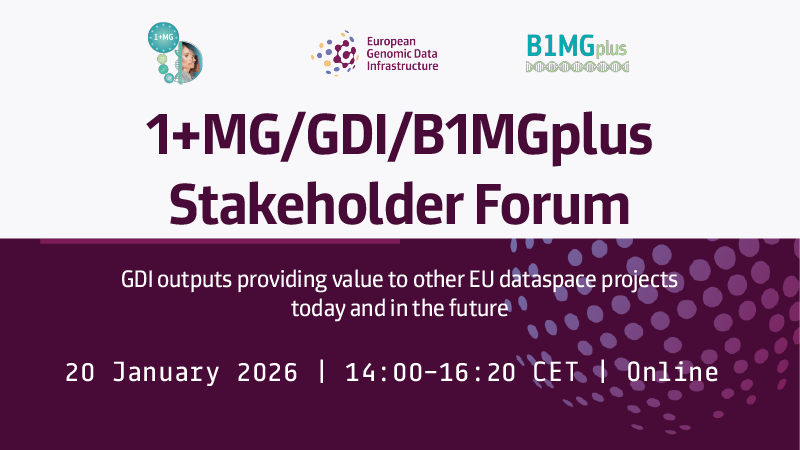 B1MGplus's tweet photo. 📣 Join the GDI/B1MGplus takeholder Forum to discuss how GDI project can provide services and align with other EU projects and initiatives, such as @ERDERA_org.

📆 20 January 2026 |14:00-16:20 CET 📍Online
Register now ➡️ https://t.co/Xrs1WW8NMu

#1MGenomes @GDI_EUproject https://t.co/0pa13tRnYO