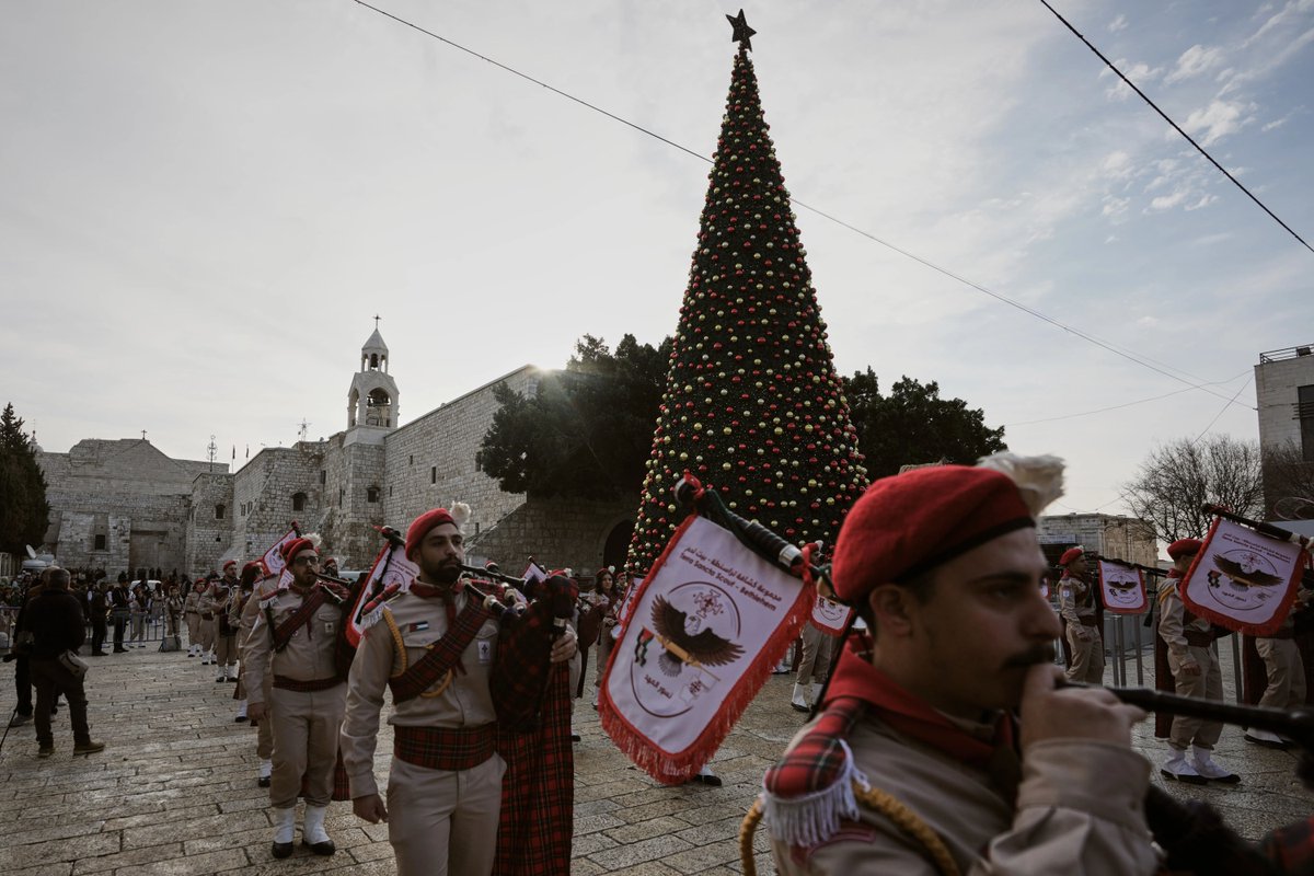 AJEnglish's tweet image. Orthodox Christmas celebrations around the world — in pictures aje.io/o01n2g