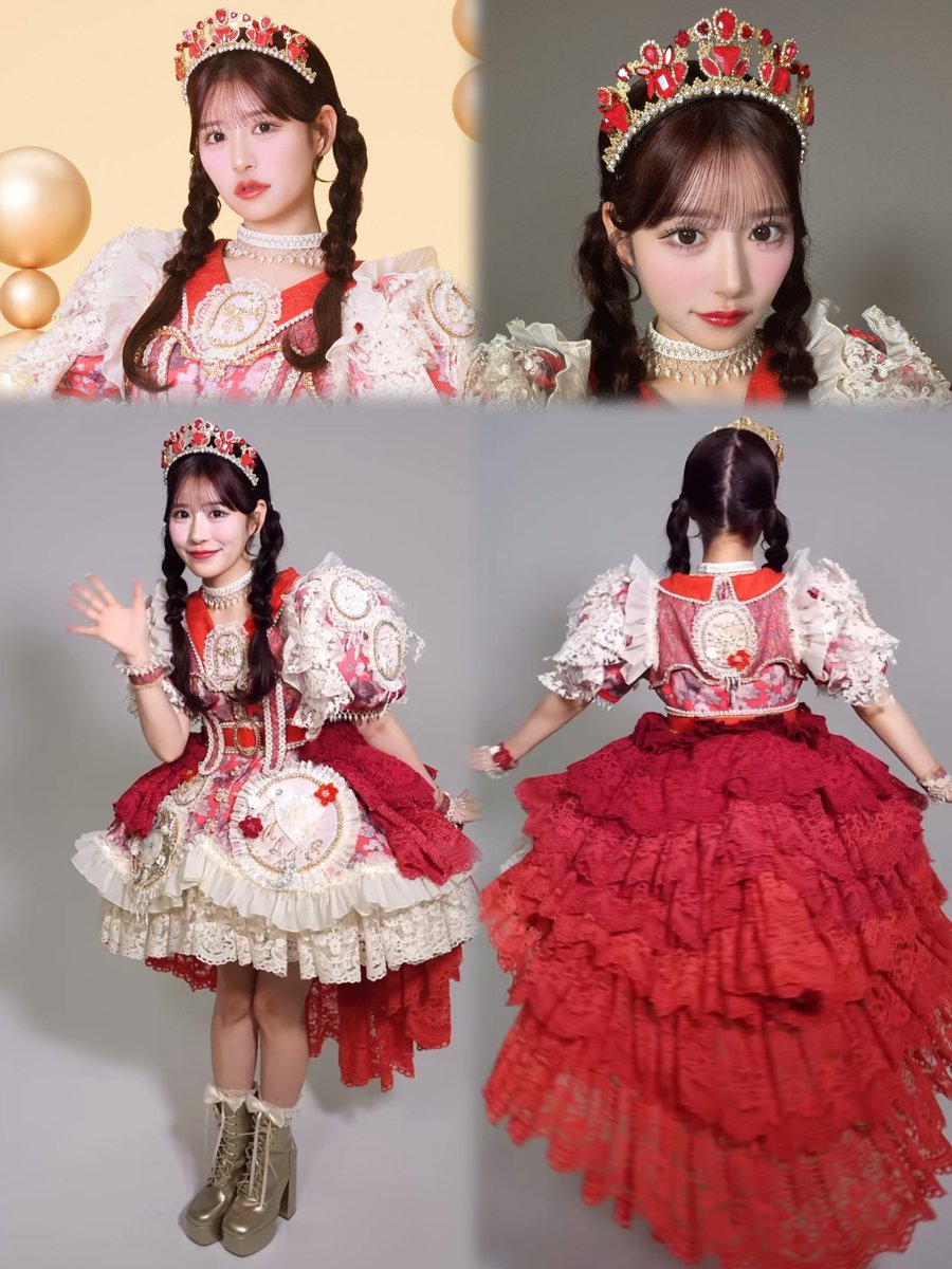 あかりページ♡あまねき衣装 あまねきの 🌹「クラシカルプリンセス衣装」🫶🏻❤️✨ #月足天音