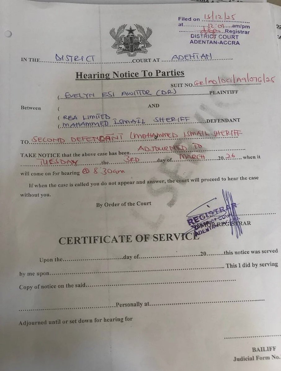 nydjlive's tweet image. Not too long ago, I had a conversation with my brother @obiMpenaAustine on the need for newsrooms and media houses to have journalists who are well trained in court reporting and legal matters. 

How does any reasonable person report that Black Sherif has been ordered by the…