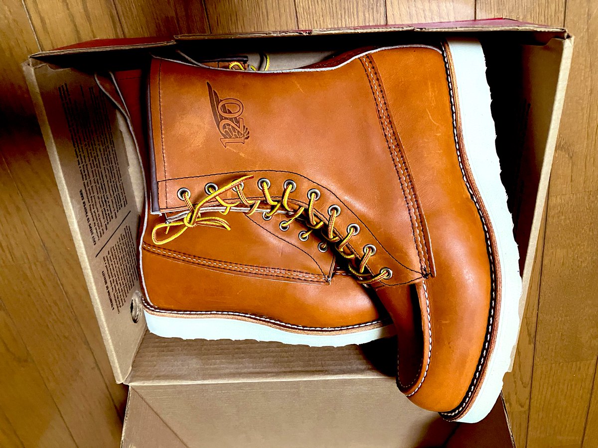 PSO2_xion10's tweet image. レッドウイング877 120周年刻印入り納品完了✨履き心地◎オロレガシー◎ロマン◎脱ぎ履き×(ﾉ∀`)ﾀﾊｰ
欲しかった最後の1足なので大切に育ててつつ履き倒してみせる…
#レッドウイング