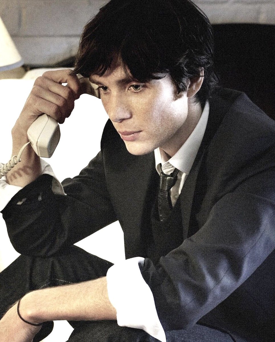 huecortis's tweet image. he was so cillian murphy today