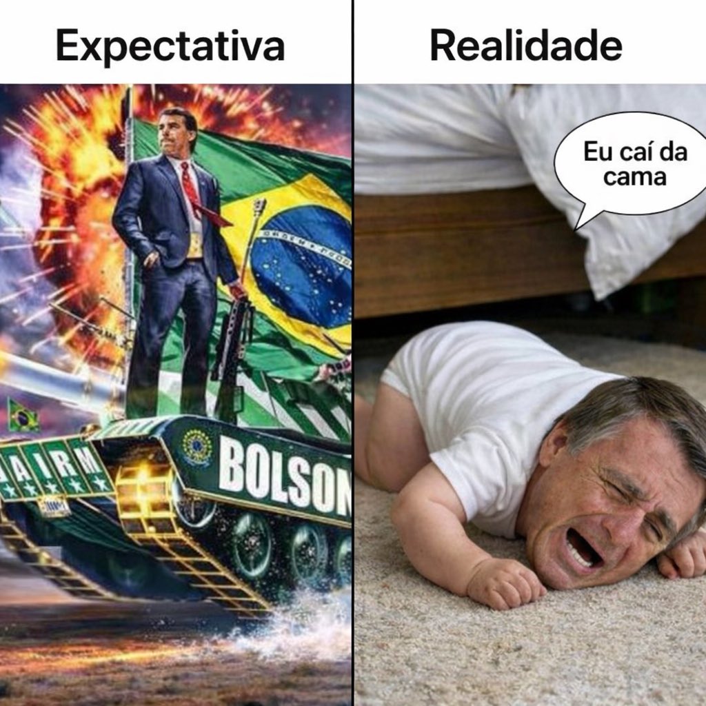 Expectativa x realidade