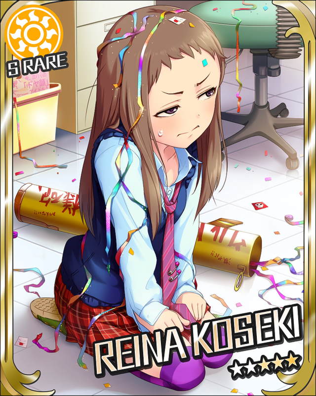 5秒で分かるデレマス伝説《小関麗奈編》！ ・初のSRは…正座