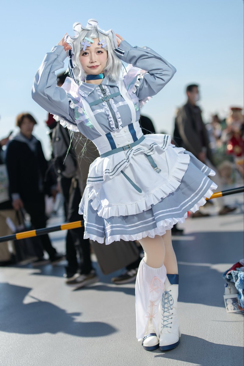 Kobaton_ton's tweet image. Cosplay
ゾンビランドサガ ゆめぎんがパラダイス
紺野純子  ジャージメイド 

📸なんたくさん @nantaku_p_photo 

あの1枚のイラストから衣装頑張って作ったの〜！！😭💕
あわよくば併せしたい😭🫶🏻

#C107 
#C107_cos
#C107コスプレ