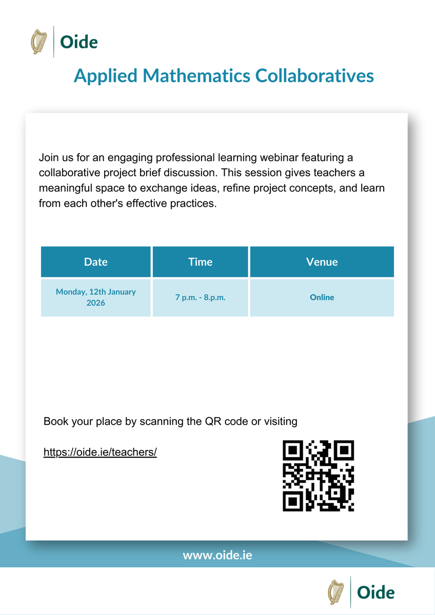 Oide Mathematics Post-Primary tweet media