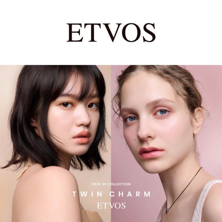 ／
｢#エトヴォス｣ 2026 SS Collection✨
＼

洗練と愛らしさが寄り添う春夏の彩り。柔らかなベージュと凛としたピンクで魅せる｢#ETVOS｣ 2026 SS Collection ‟TWIN CHARM” をご紹介💕

➤hanshin-dept.jp/hshonten/shopn…

1月7日(水)→13日(火)
2階 #ビューティイベントスペース
最終日は午後6時まで