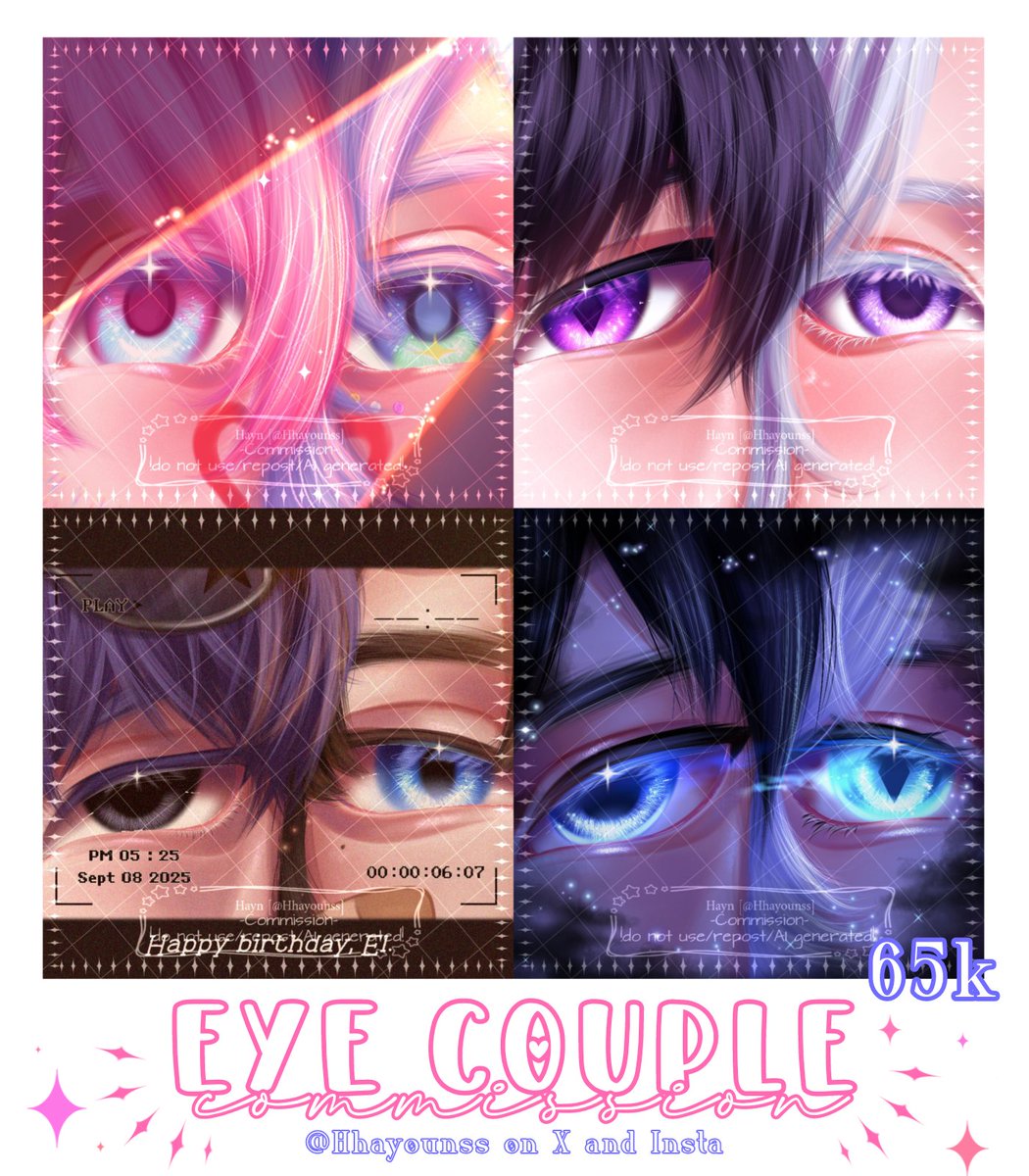Hhayounss's tweet image. ✧✦Hayn Open Commission✦✧
                Eye series
          for locals only🇮🇩
【↺+♡ are very appreciated!】
     Feel free to ask first&amp;lt;3
------------------------------
╰┈➤ kindly mention after dm 💌
#opencommission #commissionsopen #ychcommission #artidn #zonauang