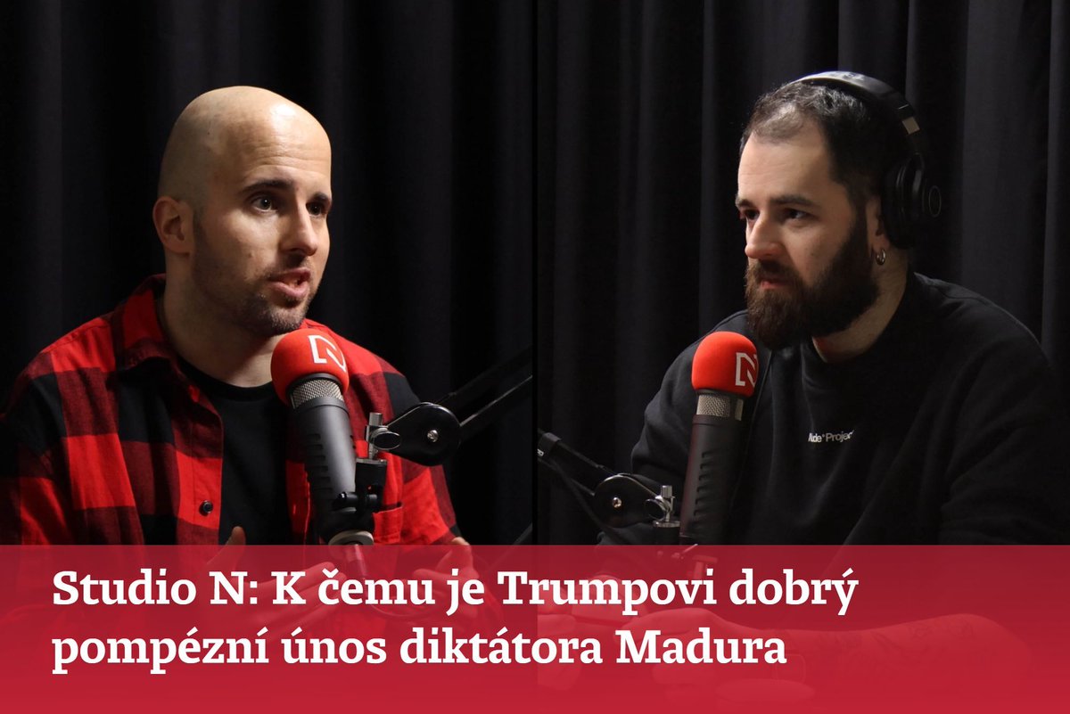 denikn.cz/1933643/
Proč Donald Trump zaútočil na Venezuelu a doslova nechal unést jejího vůdce Nicoláse Madura? A opravdu čeká zemi bez diktátora svobodnější život? Ve Studiu N odpovídá expert na Latinskou Ameriku z Univerzity Karlovy Jaroslav Bílek.