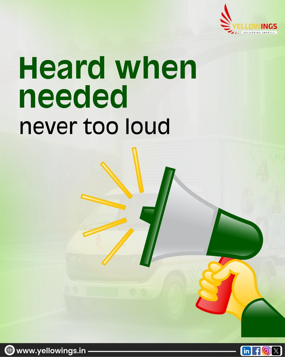 _yellowings_'s tweet image. Less noise. Lower emissions. Smarter miles. 🌱⚡

Yellowings delivers efficiency with purpose—clean, quiet, future-ready logistics.

#GreenLogistics #EVLogistics #CleanMobility #LastMileDelivery #NetZero #SmartLogistics #EVIndia