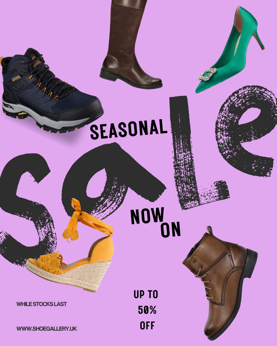 Our seasonal SALE has begun. We've got lots of special offers running across our ranges. 

Up to 50% OFF selected items. 

f.mtr.cool/dqrxmqkxdp