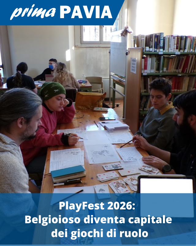 PrimaPavia's tweet image. LEGGI QUI: primapavia.it/attualita/play…
#PlayFest #Belgioioso #GiochiRuolo #ProvinciaPavia #GameDesigner #Notizie #News
