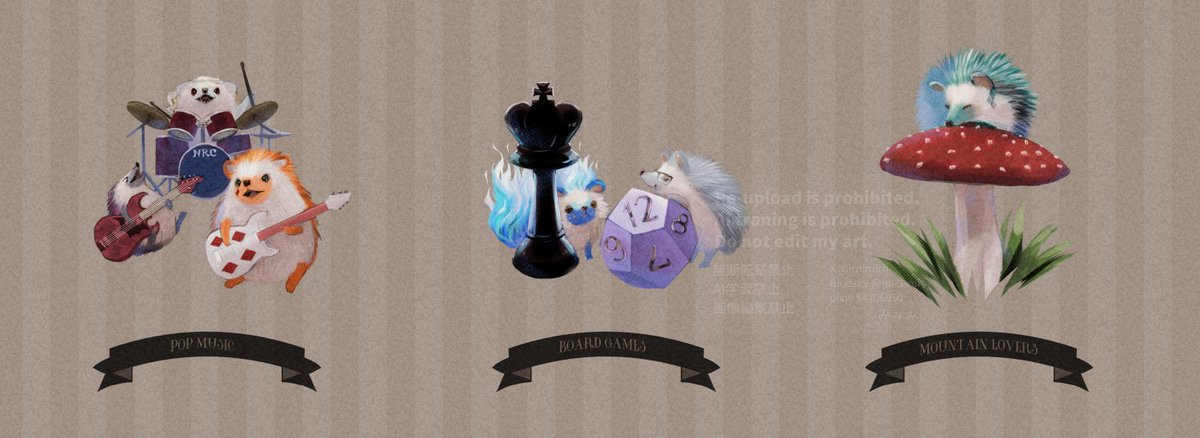 ※🦔

Night Hedgehog College

🏀🎲🎸🏃⚗️
Club activities
🗿🍄📽️🏇🪄

（修正再掲）