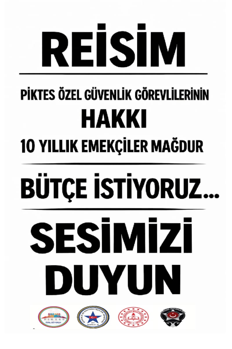 #Piktes
<a href="/RTErdogan/">Recep Tayyip Erdoğan</a>
<a href="/isikhanvedat/">Prof. Dr. Vedat Işıkhan</a>
<a href="/memetsimsek/">Mehmet Simsek</a>
🛑 SAYIN YETKİLİLER 
🚨OKULLAR TEHLİKEDE🚨

🛑 OKULLARDA SİLAHLAR
KONUŞUYOR
🛑ÖĞRETMEN MÜDÜR
VURULUYOR
🛑ÖĞRENCİLER KORKUYOR

🛑  7️⃣5️⃣0️⃣
PİKTES ÖZEL GÜVENLİKLER 
👉ÇIKARILAN ve ÇALIŞAN 
10 YILLIK TECRÜBE İLE
SİZLERDEN ÇÖZÜM BEKLİYOR