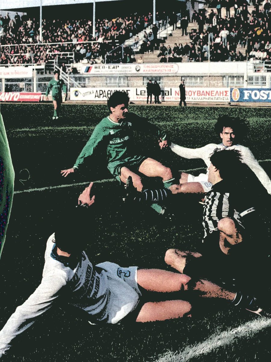 paofc_'s tweet image. 07.01.1990: Where the legend began. Warzycha’s first goal. 🇵🇱⚽️
#Panathinaikos #PAOFC
