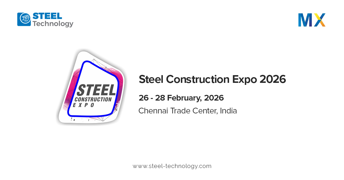 SteelTechnology's tweet image. 🏗️ Steel Construction Expo 2026

📅 26–28 Feb 2026
📍 Chennai Trade Center, India

A key steel construction &amp;amp; infrastructure event with exhibitions, insights, and industry networking.

🔗 steel-technology.com/events/steel-c…

#SteelConstruction #ConstructionExpo #SteelIndustry