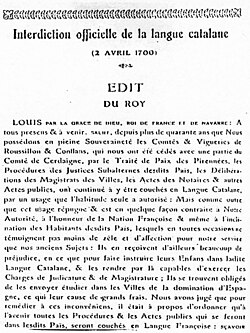 Com a catalans — i més especialment com a catalans del Rosselló — rebutgem categòricament les acusacions llançades des d’alguns sectors espanyols i francesos que pretenen que el nostre poble, les nostres associacions o les nostres institucions “imposen” la llengua catalana als