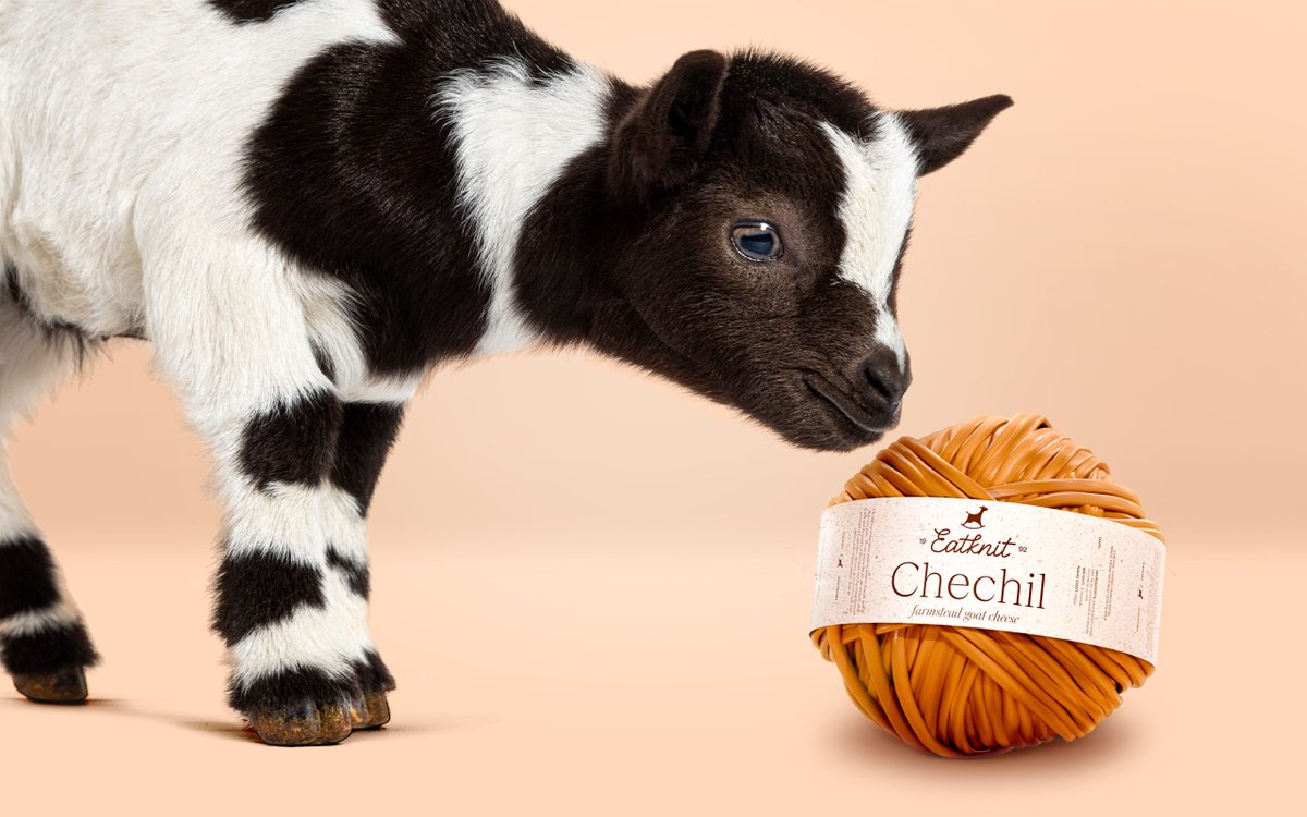 packagings's tweet image. The Chechil packaging reframes a traditional #stringcheese through a tactile, craft led concept inspired by goat cheese and #wool 

packagingoftheworld.com/.../eatknit-fa…

#packagingdesign by soul pixel