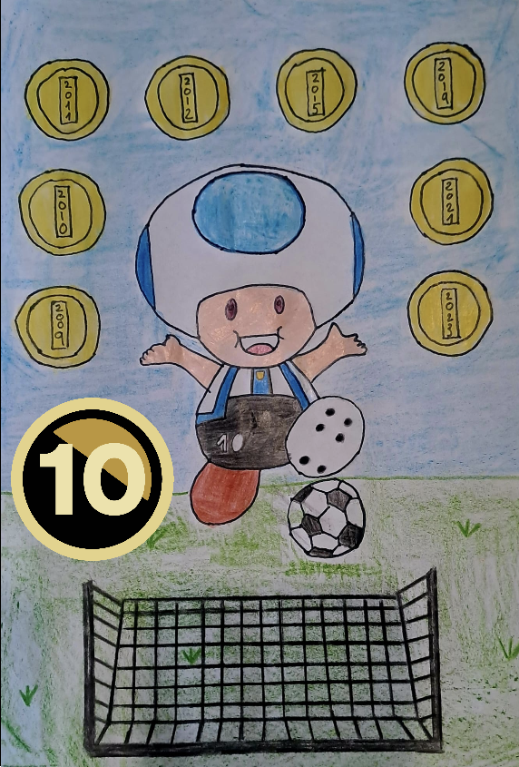 letsprowess's tweet photo. “The Golden Sphere” contest, passion for #drawing , Let's Prowess. The voting of GROUP 4 is already active and you can support the participant number 10 #art #Toad #MarioKartWorld #animation by clicking in the next link of the contest: https://t.co/phAVKMOldF https://t.co/IDrx5EYVEa