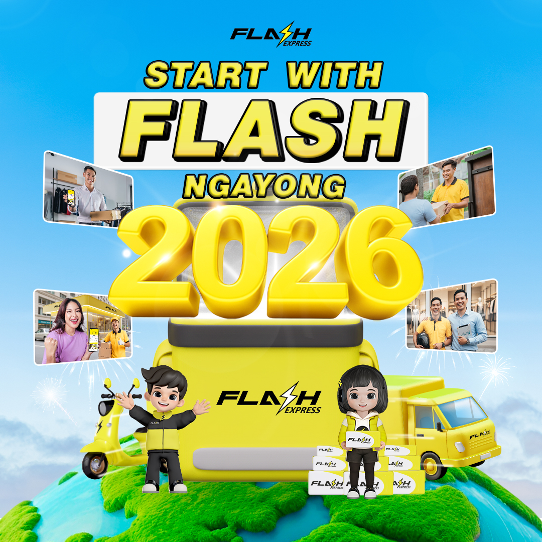 Deserve mo ang mas magandang simula ngayong taon, Ka-Flash. Kaya sa aming mga butihing Partners, Sellers, Key Accounts, and Customers, Start with FLASH this 2026! 💛⚡️

#FlashExpressPH #FlashExpress #FlashExpressPhilippines