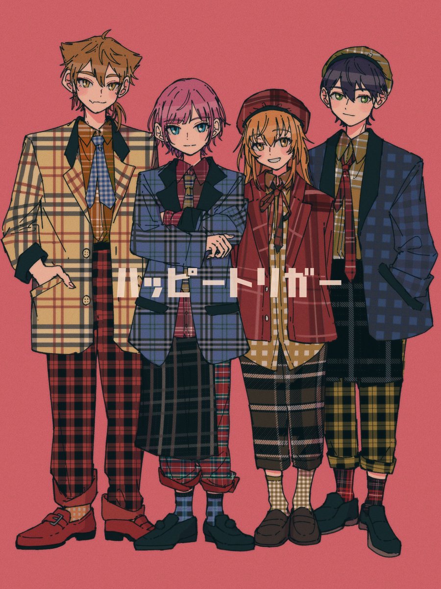 消しちゃってたので再掲  ちぇっかーずパロのハピトリさん