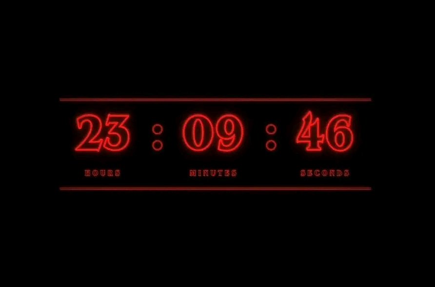 SceneinCinema's tweet image. 🚨 Big Breaking: Stranger Things 5 last episode is coming!!!!???

A Stranger Things style countdown is circulating on TikTok, hosted on novembersixthnineteeneightyseven dot com, ending at midnight EST. Clicking it plays Vecna’s clock, and the browser tab is labeled “Season 5.”…