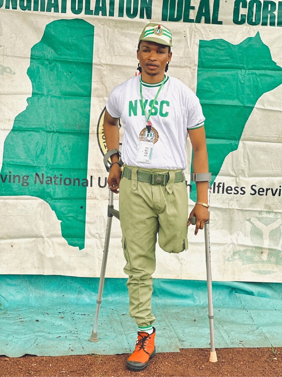 nysc360's tweet photo. Proudly NYSC 🇳🇬
.
📸: fidelistruth
.
#nyscnews #proudlynysc https://t.co/sS5jBLEYNe