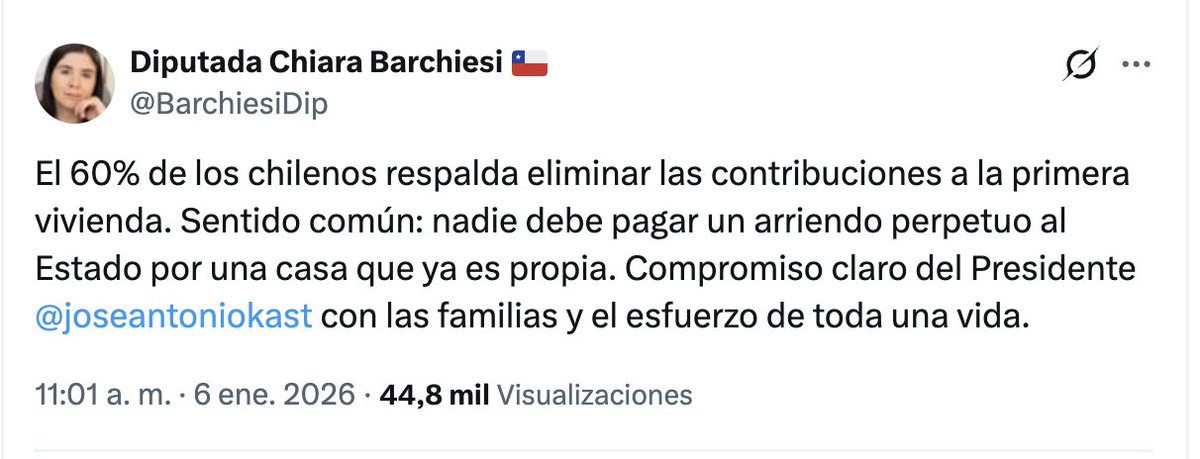 Si el “sentido común” consiste en eliminar un impuesto que solo paga el 23 % y que, al eliminarse, perjudica al 77 % restante, no es sentido común. Es idiotez.
