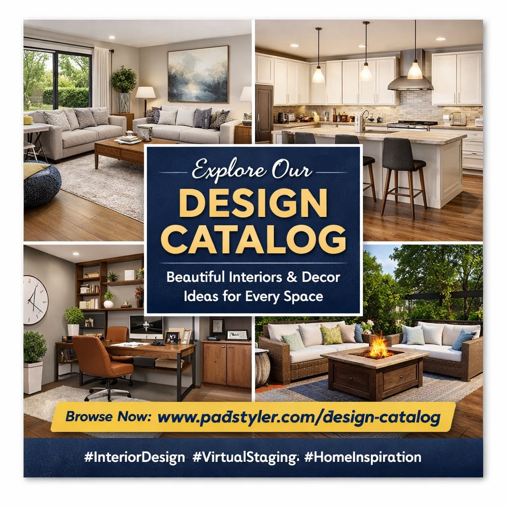 PadStylerAI's tweet photo. Need interior inspiration? 🏡✨
Explore PadStyler’s Design Catalog—beautiful, ready-to-use interior designs that help listings stand out.

👉 https://t.co/R4l6FE9Fol
#InteriorDesign #VirtualStaging #RealEstate https://t.co/JkkrMpUjee