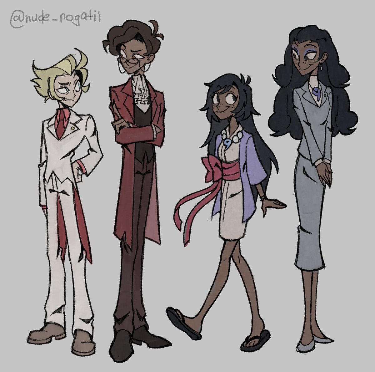 rude_rogatii's tweet image. need some tag for this au
#hazbinattorney