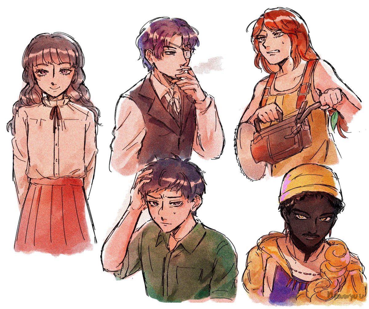 newwyuu's tweet image. Just a doodle

#fearandhungertermina