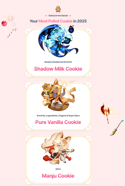 Arrowdeeznutz's tweet photo. @CRKingdomEN Server: Hollyberry
Kingdom: Encost

I honestly wasn't expecting Shadow Milk Cookie to be my most pulled beast lol https://t.co/GRtcV2nEda